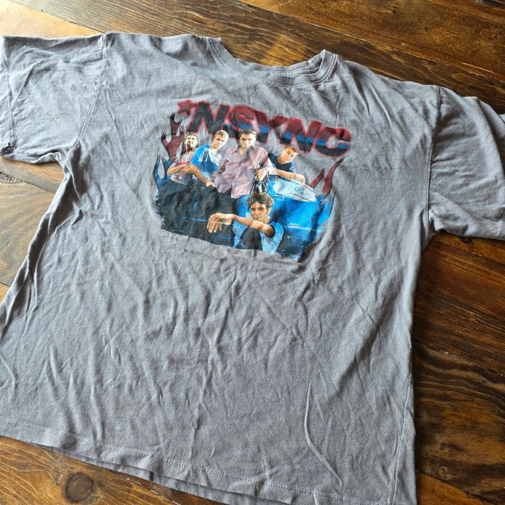 Womens large NSync tshirt‎ soft 90s Y2K